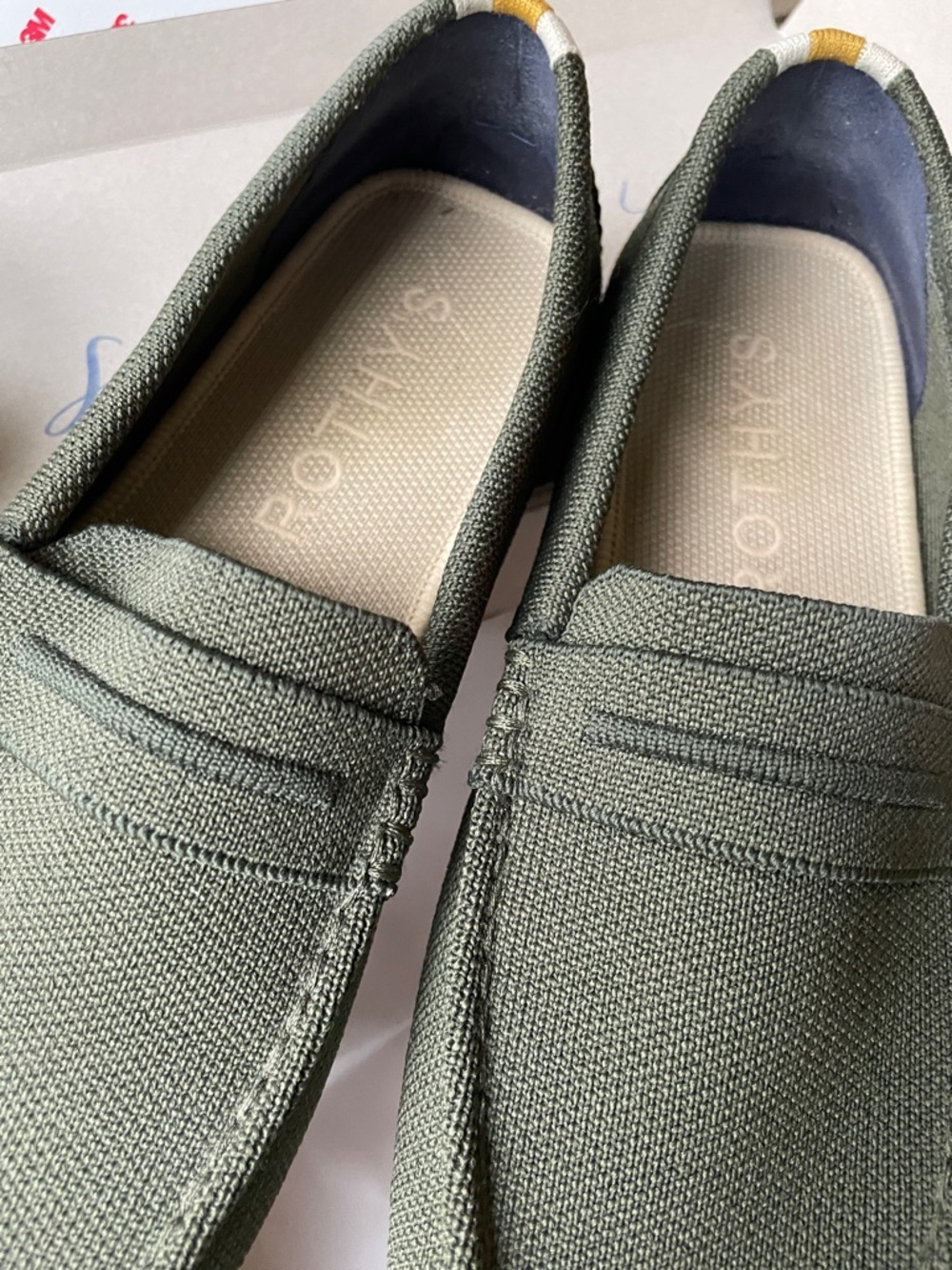 Rothy’s Driver Loafer – Cypress Green – Size 9 - like new - Picture 2 of 5